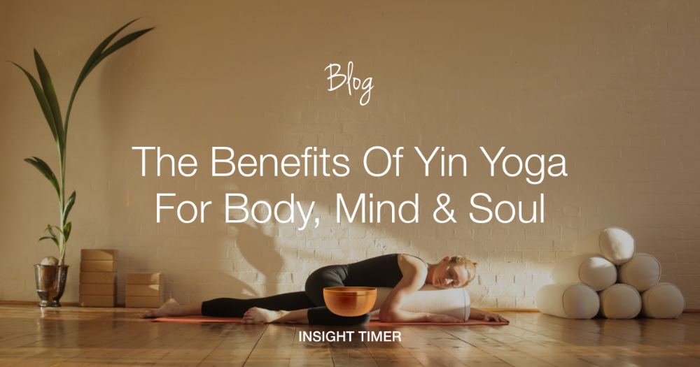 How does yin yoga help with mental health