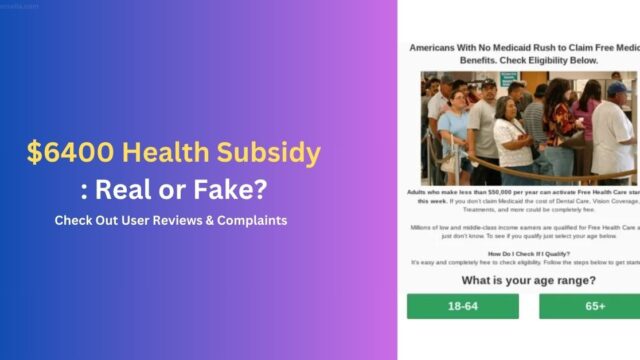 Is the $6400 health subsidy real