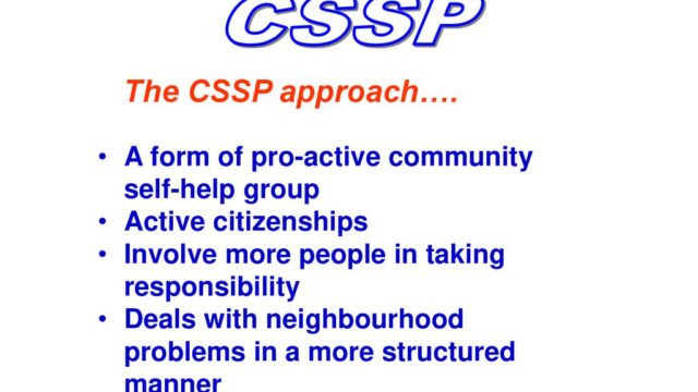 What is a csps community mental health