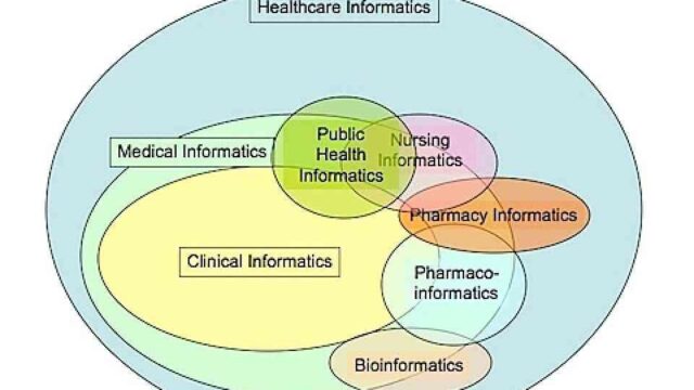 Do health informatics deal with all types of data