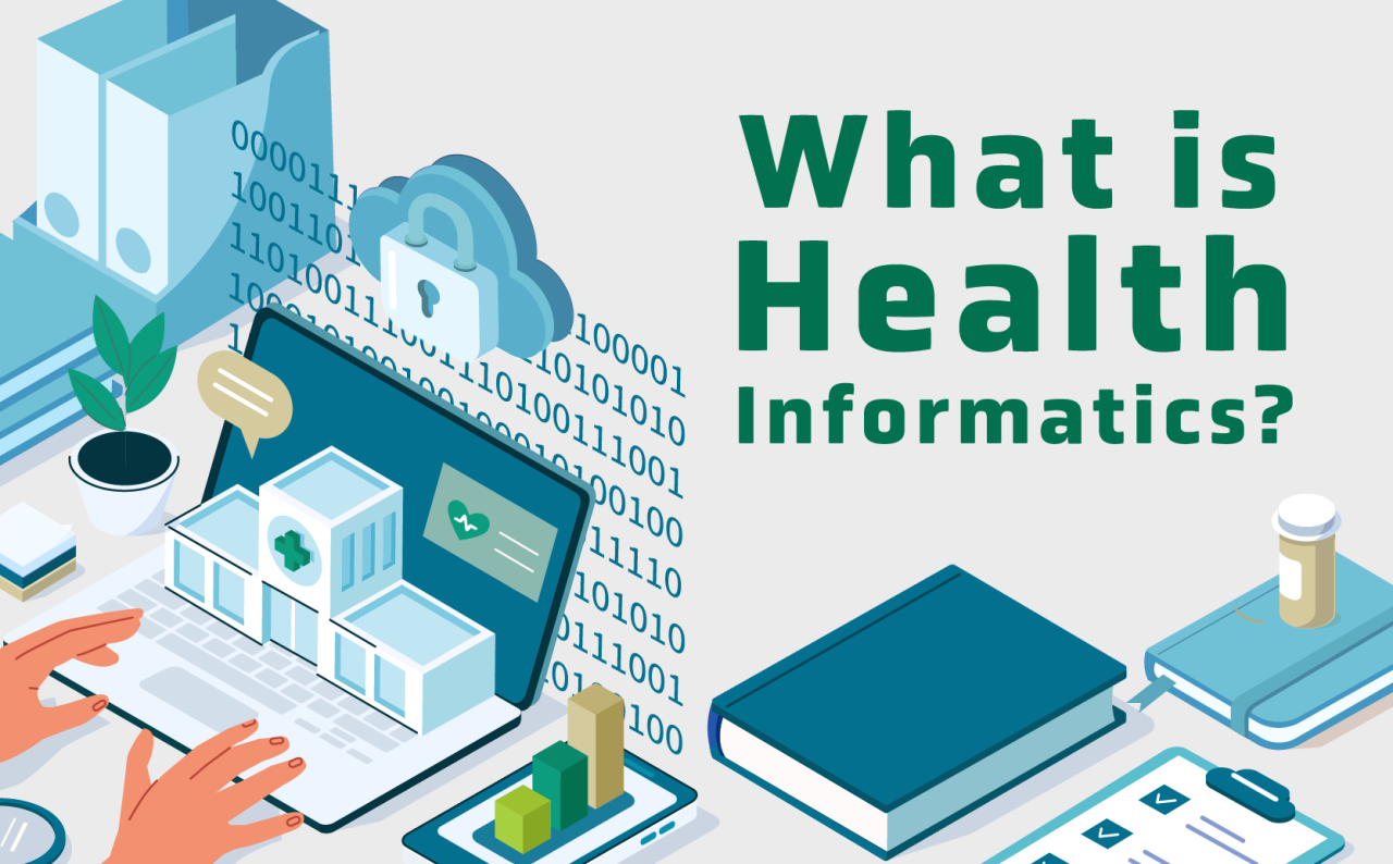 Do health informatics deal with all types of data