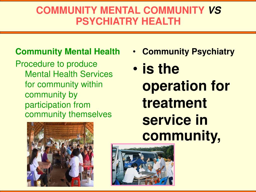 What is a csps community mental health